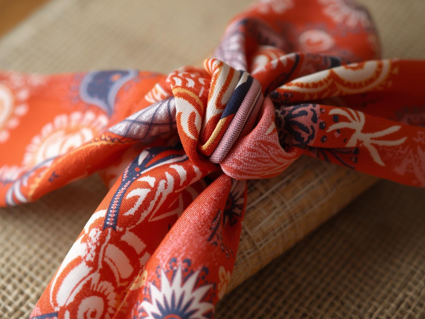 Furoshiki japansk tyginslagningsmetod